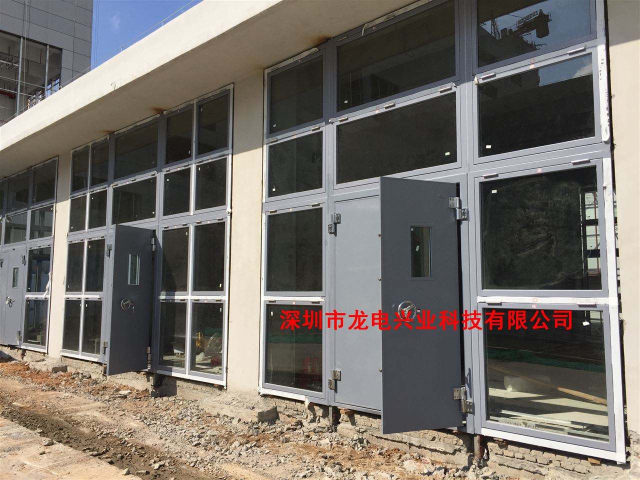 桂林龙电兴业铝质泄爆窗提供检验报告