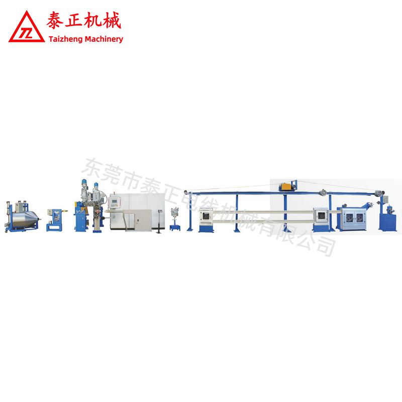 电子线挤出机供应，电源线押出机报价