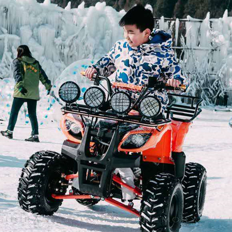 儿童雪地卡丁车四轮沙滩越野车滑雪场游乐设施设备