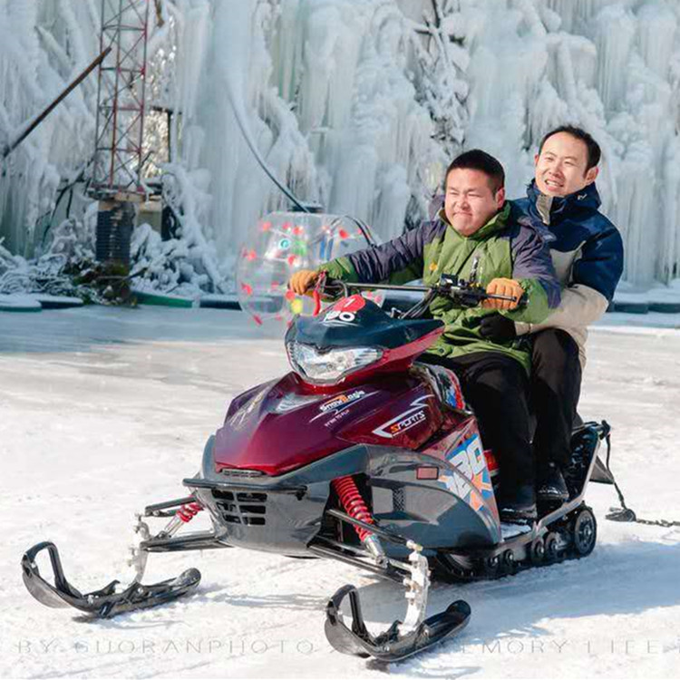 滑雪场雪地摩托车雪地摩托车雪地游乐设备小型游乐设备