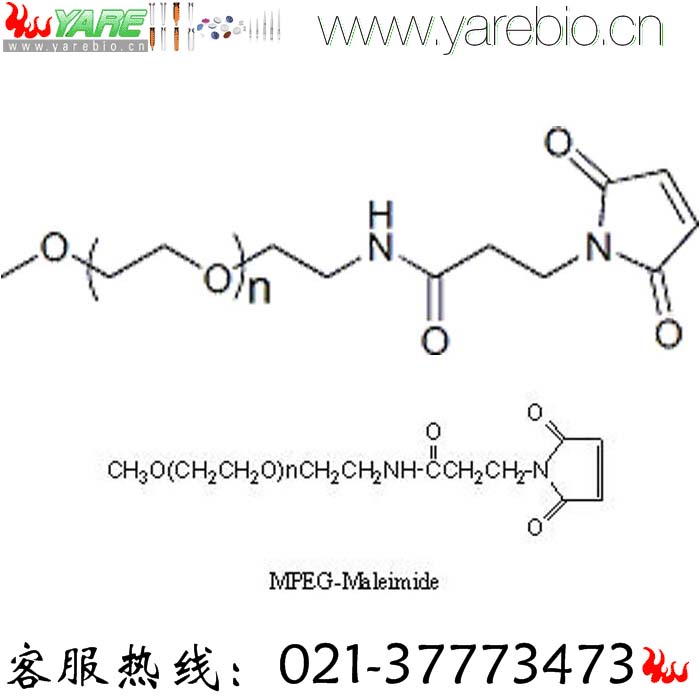 mPEG-MAL MPEG-Maleimide 甲氧基聚乙二醇马来酰亚胺 活化PEG