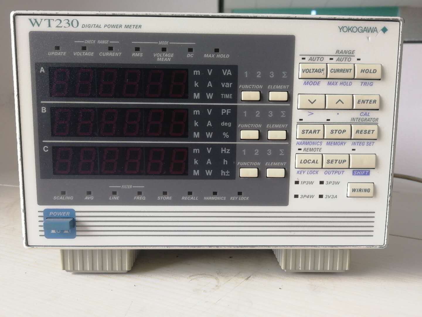 Yokogawa WT210 WT333E WT310E WT310 WT230功率计  