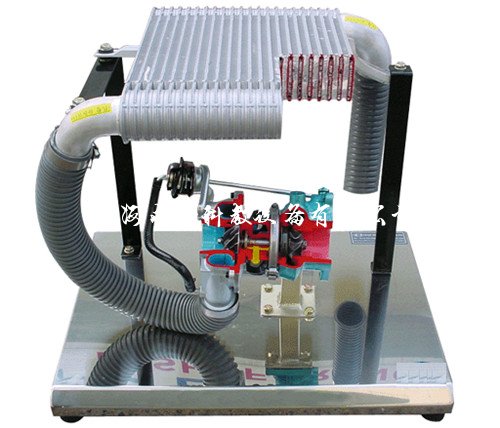 汽车涡轮增压系统解剖模型,上海求育QY-QCSW152