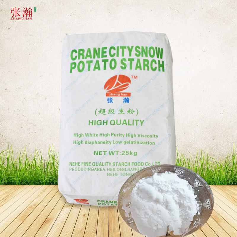 供应张瀚牌淀粉 品质保证25kg淀粉  高纯度土豆淀粉