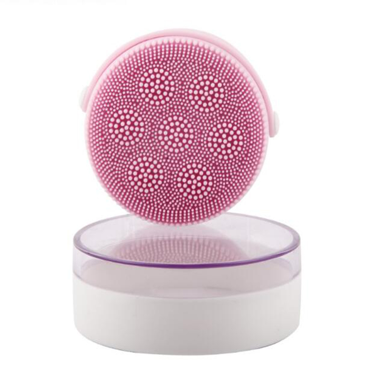 新款超声波清洁毛孔洗脸刷 电动硅胶防水洁面仪 深层清洁美容仪