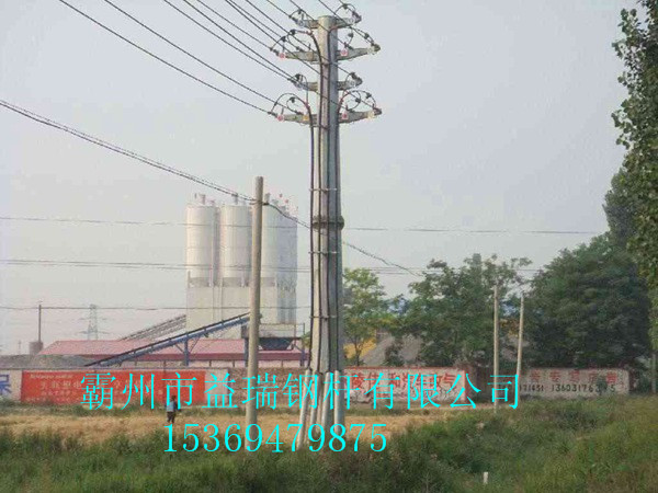 衢州市双回路10kv-35kv直线钢管杆