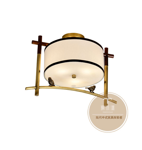 新中式吸顶灯厂家-中式吸顶灯选择技巧-铜木源灯饰