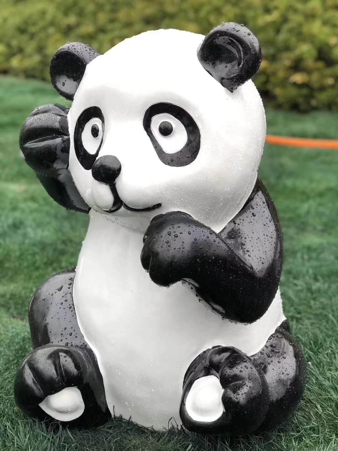 萌宠仿真玻璃钢道具国宝大熊猫熊猫展出租