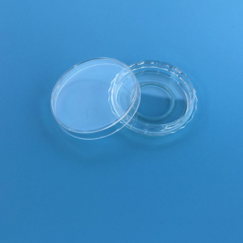上海晶安35mm圆孔凹槽细胞培养皿 活细胞成像专用圆形凹型盖玻片培养皿 荧光共聚焦显微镜专用无菌玻底
