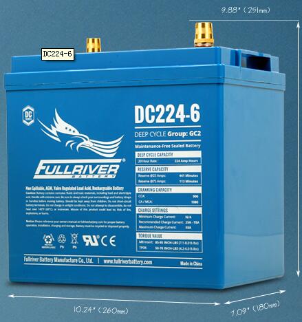 DC224-6免维护电池