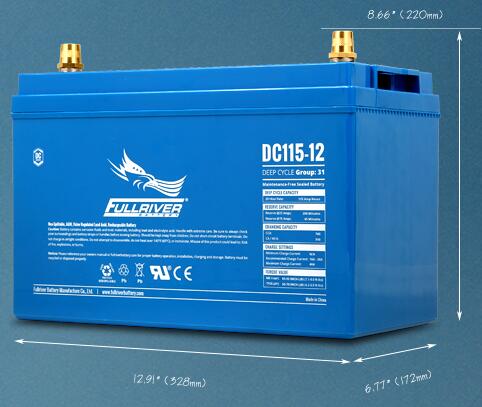 DC115-12Fullriver蓄电池