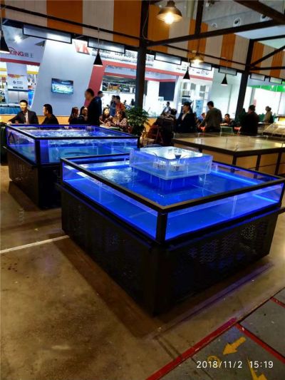 海鲜池订做-洋清水族-广州专业海鲜池定制