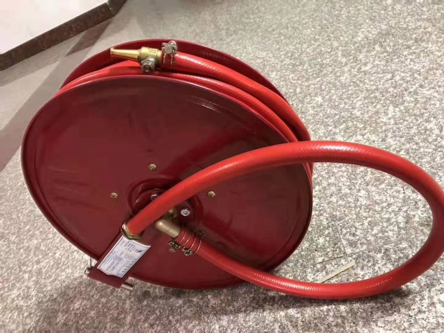 消防卷盘软管卷盘20米消火栓箱自救水管转盘消防水带消防器材		