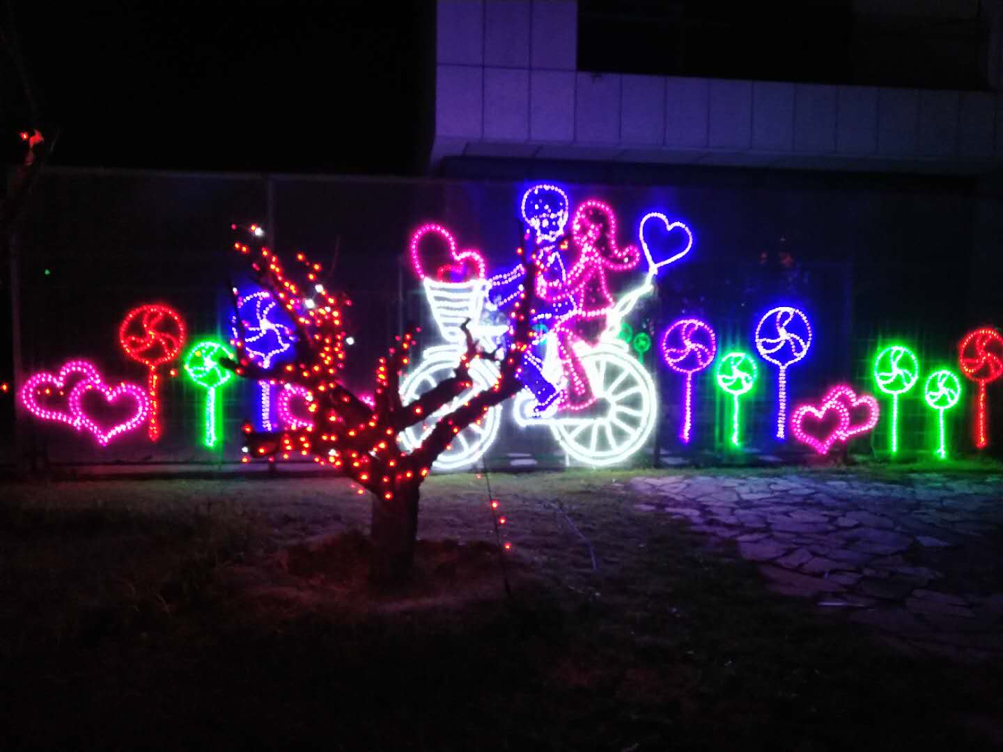 灯光节厂家灯光节造型城市夜景夜色最美的点缀