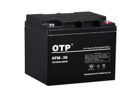 OTP蓄电池6FM-38厂家直发12V38AH