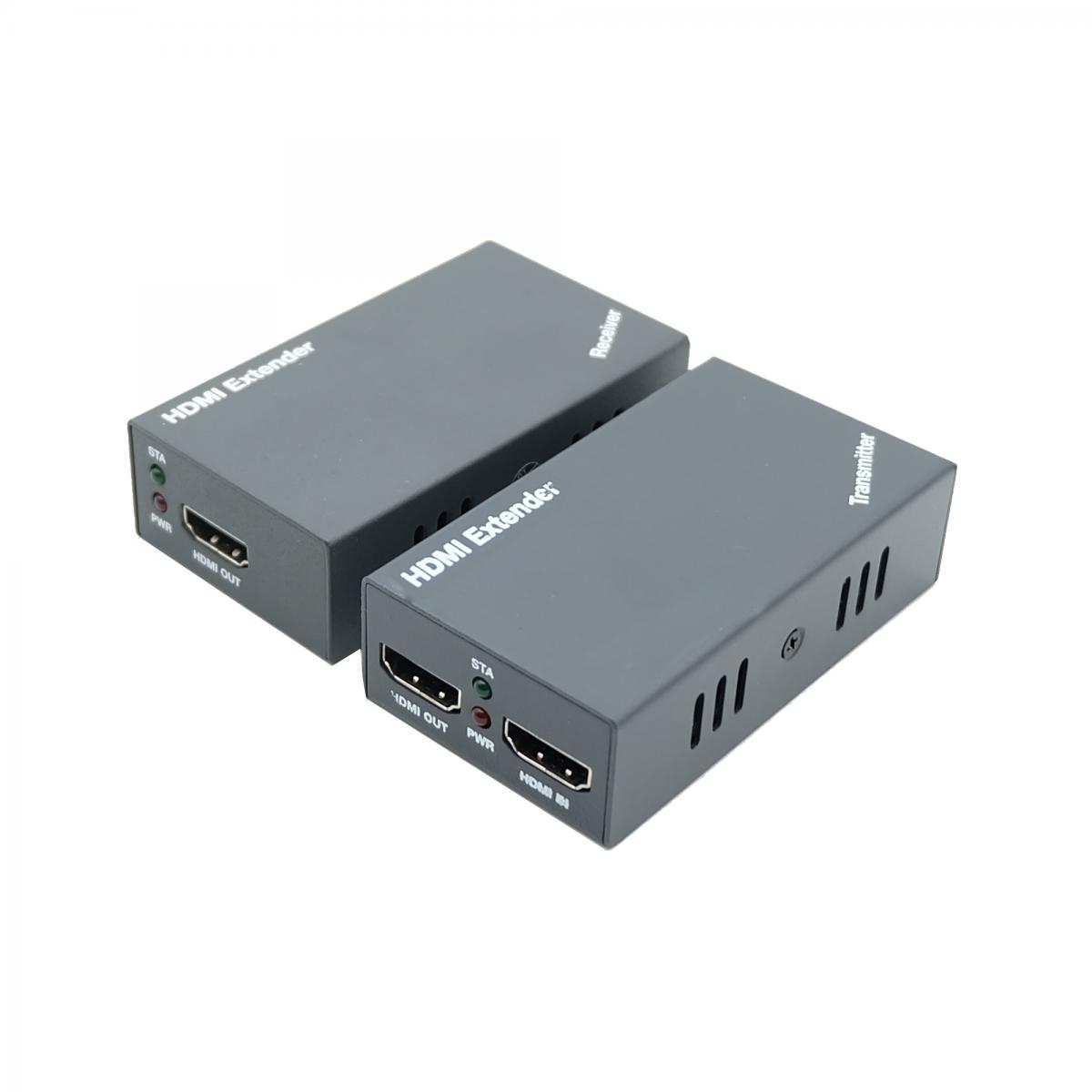 HDMI POC 延长器 传输60米 HDMI extender HDMI传输器