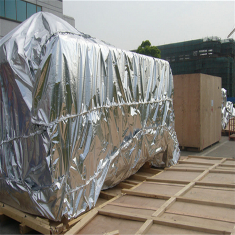 厂家定制设备包装真空铝箔袋大型机械包装防潮铝塑袋出口包装铝膜