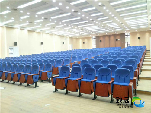 成都礼堂专用座椅资讯：四川学生阶梯教室专用折叠座椅折叠