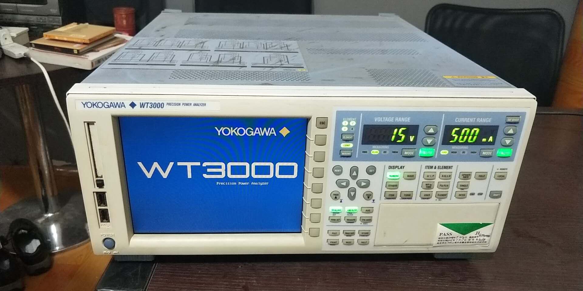 WT3000高精度功率分析仪YOKOGAWA