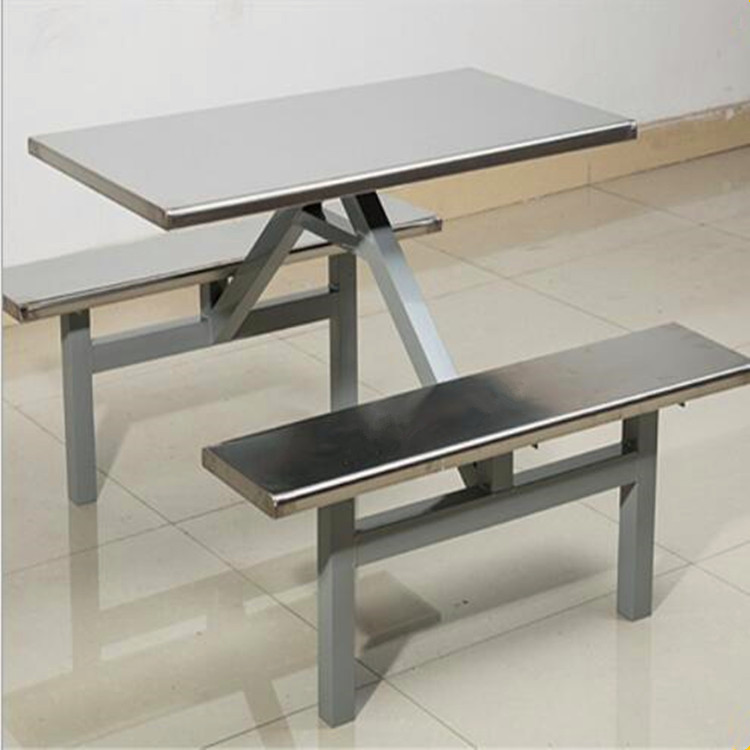 东莞有不锈钢4人餐桌厂家 4人条凳餐桌椅