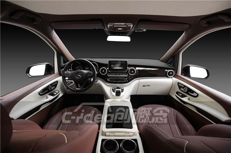 深圳奔驰V260装潢个性内饰，给你更多的舒适体验 