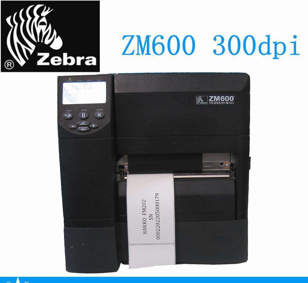 Zebra斑马ZM600 工业条码打印机送驱动