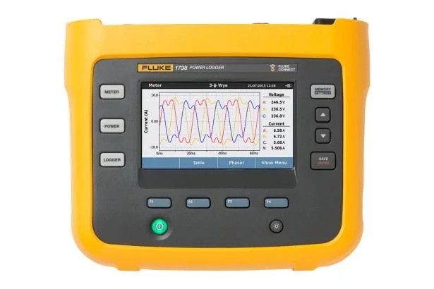 Fluke 1738 高级电能质量记录仪