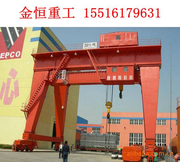 10吨龙门吊检查润滑油  实力厂家青海海西