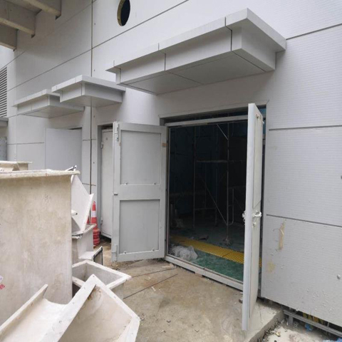 防爆墙泄爆墙抗爆墙施工厂房防火4小时-铭硕防爆墙 