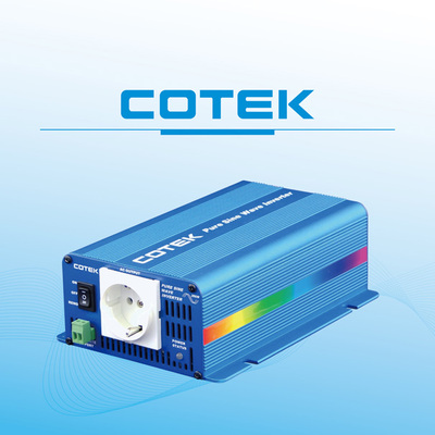 台湾COTEK逆变器电源S300W纯正弦波 太阳能发电 高速监控气象检测