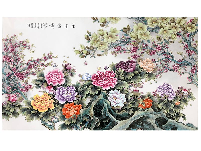 张松茂关门弟子王志远陶瓷壁画公司装修陶瓷壁画背景墙陶瓷壁画定做厂家