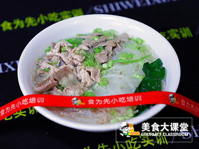 广州天河学原味汤粉技术哪里有教学的地方