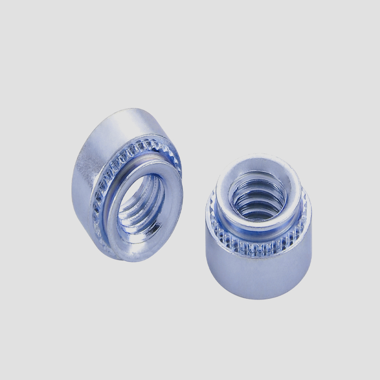 S-0420-0/-1/-2压铆螺母 铁质镀环保锌花齿螺母详细参数