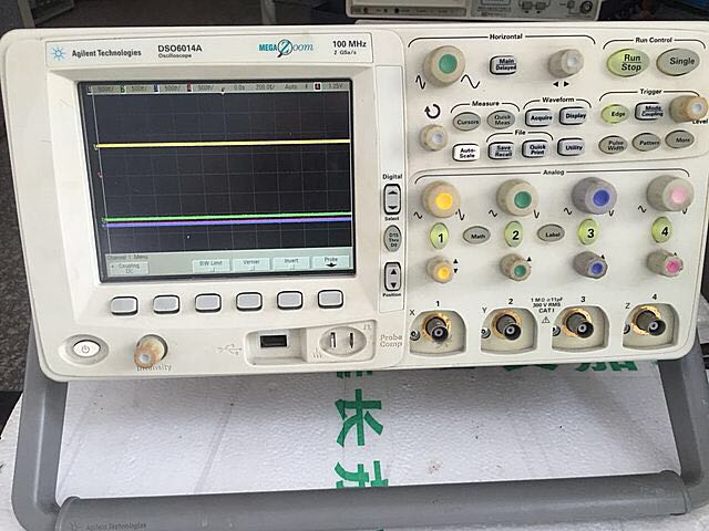 美国AgilentDSO6104A 数字深储示波器 1G带宽 四通道 4G采样     