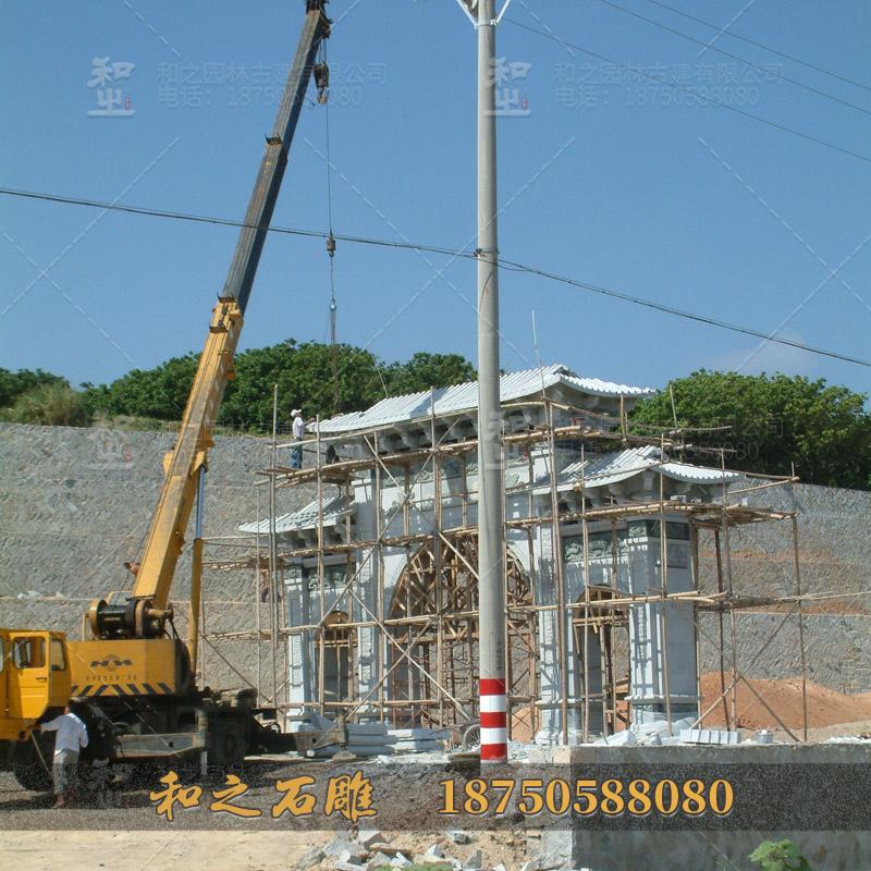 三门五门石雕牌坊生产厂家 石牌坊图案 石雕牌坊报价表