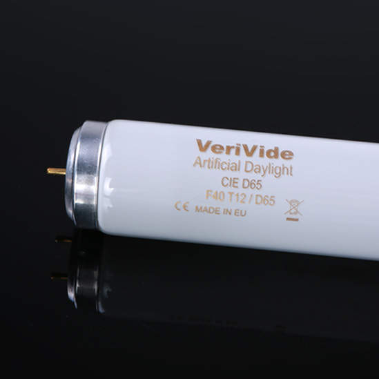 D65对色灯管Verivide Artificial Daylight CIE D65 F40T12