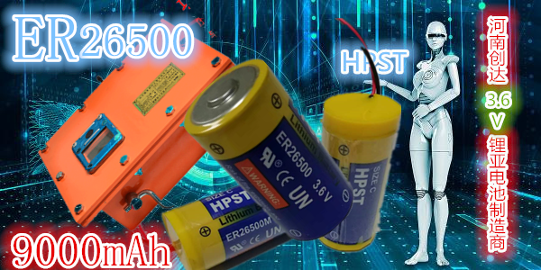GPD60矿用压力传感器专用3.6V锂亚电池ER26500