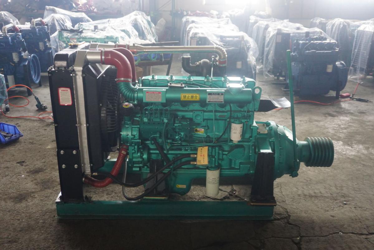 潍坊R6105AZLD柴油机离合器动力，100KW柴油机离合器动力
