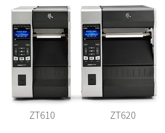 斑马zebra ZT610/ZT620 203/300/600DPI工业级标签热转印服装水洗唛条码打