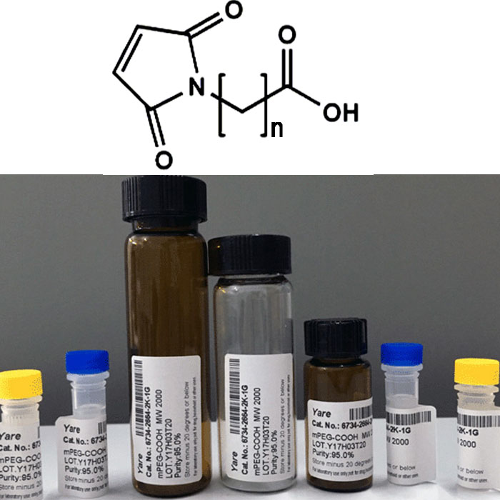 Mal-(CH2)n-COOH 小分子碳链 官能团修饰烷链