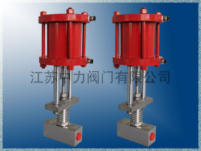 硬密封气动不锈钢截止阀