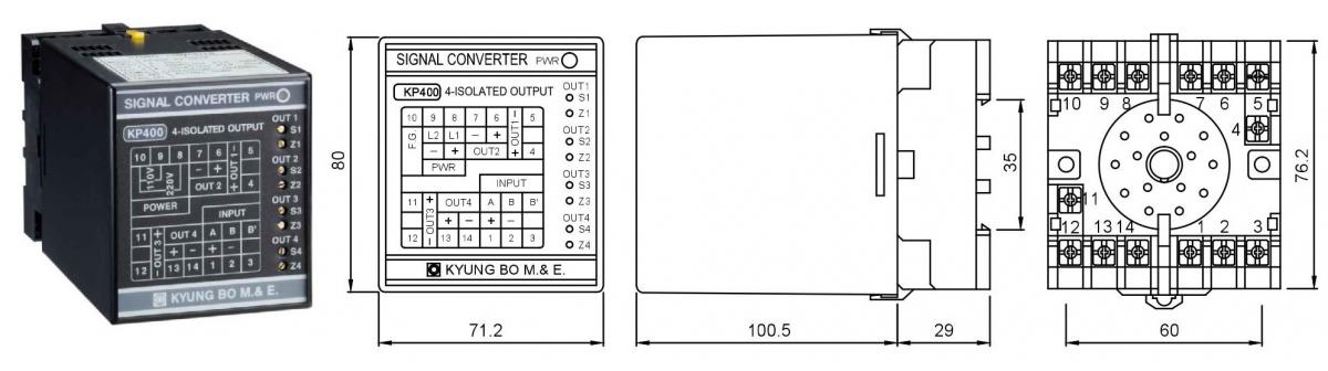 中方县KYUNG BO M.B.E变送器KP400-H-(-20~80°C)-52x4 KDPI-5