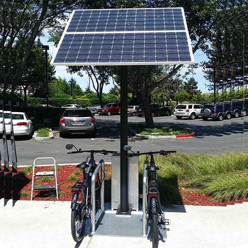 中赛创热销太阳能手机充电桩太阳能手机充电站太阳能智能产品