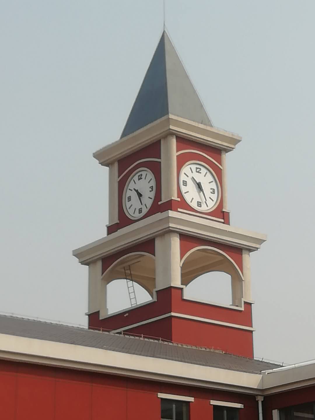 学校塔钟大钟景观塔钟厂家直供价格优惠质量保证优选烟台启明时钟