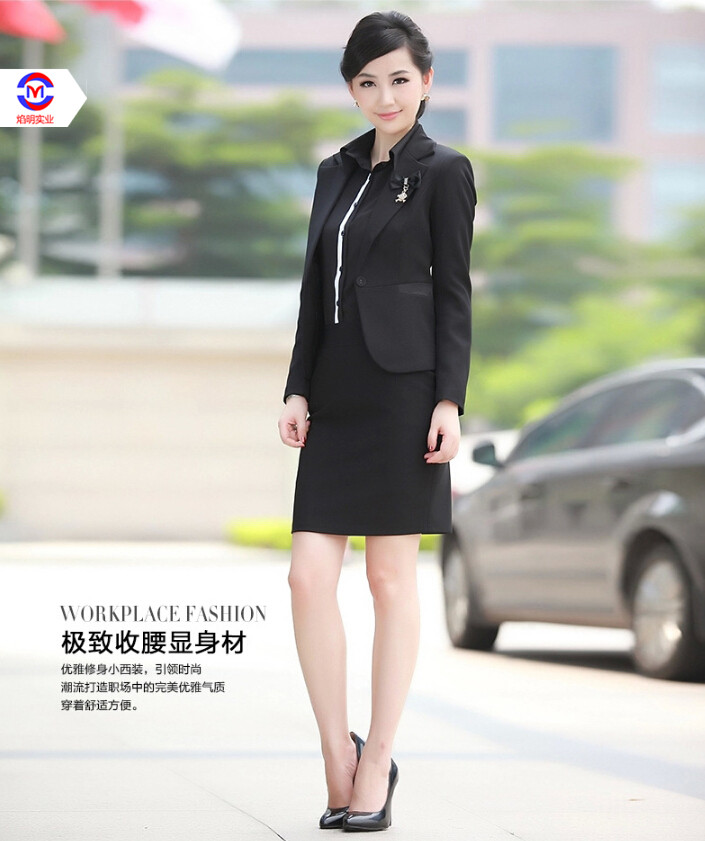 气质时尚商务女士职业装女款正装西服名媛同款三件套韩版小西装