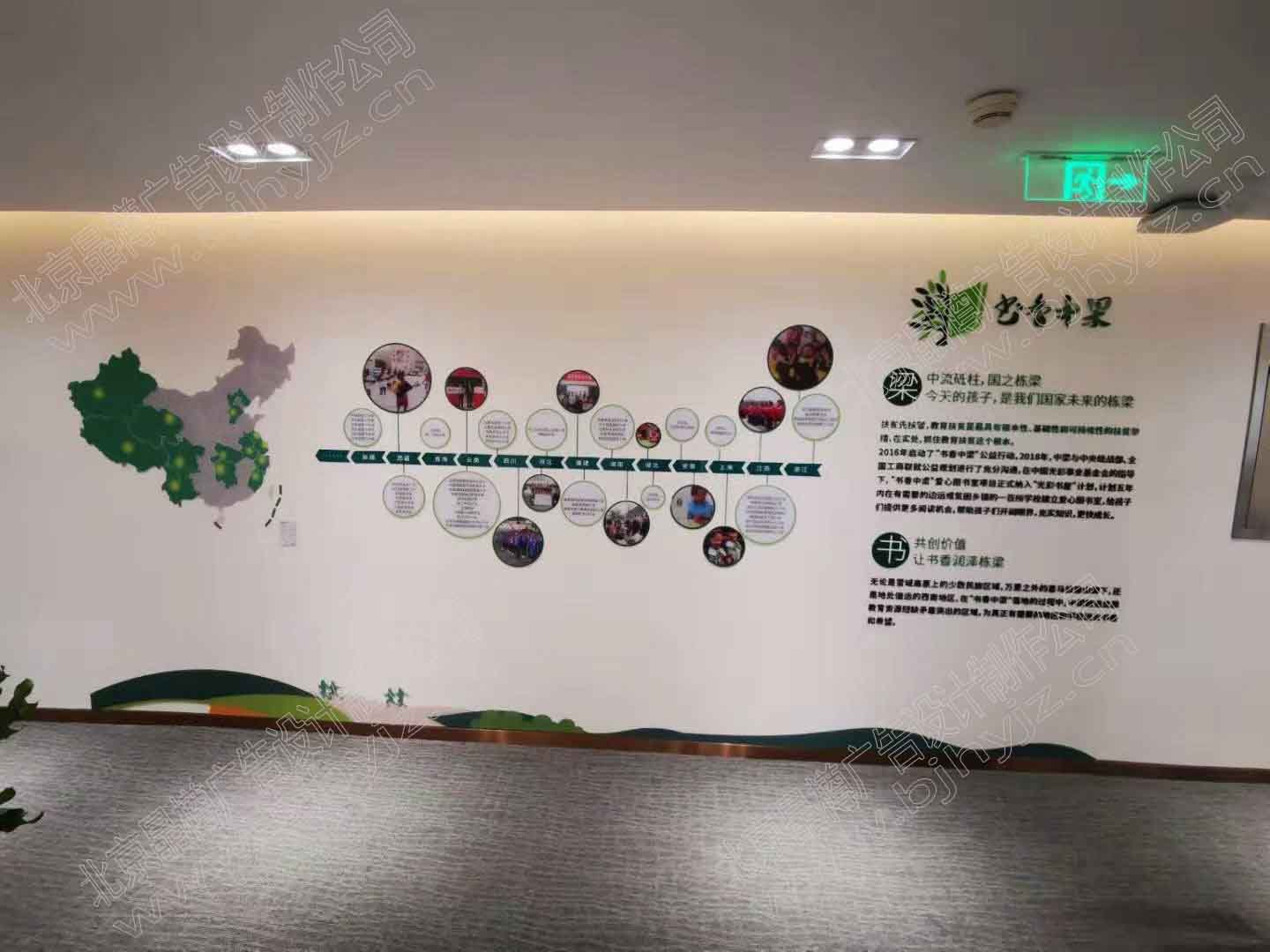 北京企业文化墙设计制作公司