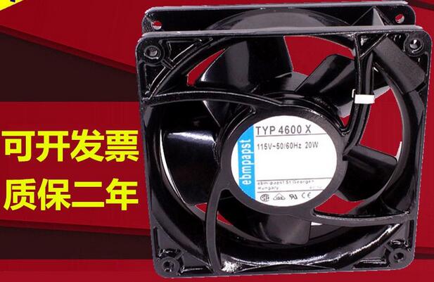 TYP4600X/原装papst全金属12038 115V 20W全金属耐高温风扇