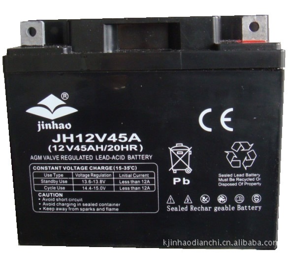 Jinhao劲昊蓄电池JH12V45A机房专用 劲昊品牌