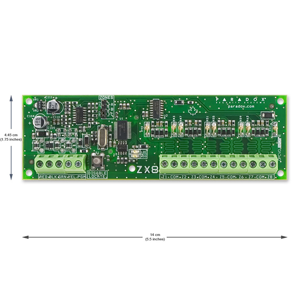 ZX8加拿大枫叶牌8防区扩展模块