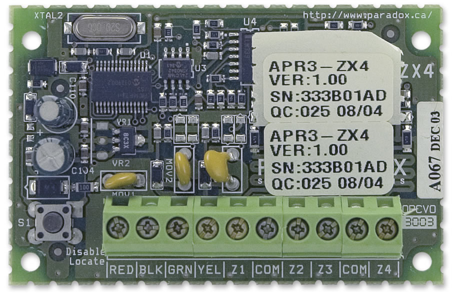 ZX4加拿大枫叶牌4防区扩展模块